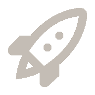 Rocket cursor icon
	